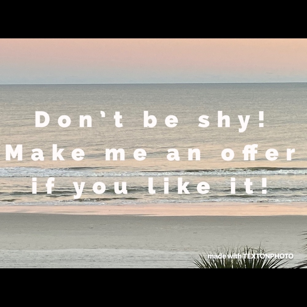 Just make an offer if you like it!